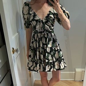 Agua by Agua Bendita Manzanilla Mini Dress